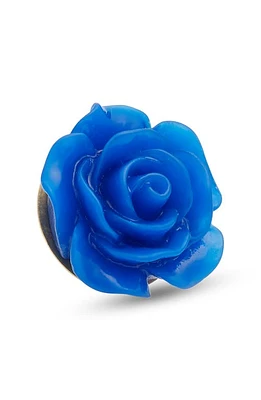 CLIFTON WILSON Floral Lapel Pin in Royal Blue at Nordstrom