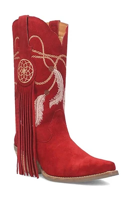 Dingo Day Dream Fringe Embroidered Western Boot at Nordstrom,