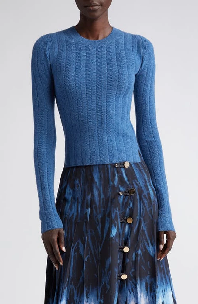 Altuzarra Wynter Cashmere Sweater in Denim Blue at Nordstrom, Size X-Large