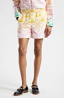 Casablanca Gradient Heart Terry Cloth Shorts Monogram at Nordstrom,