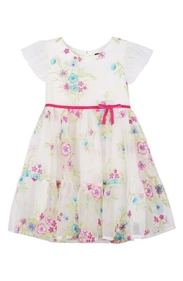 Zunie Kids' Floral Embroidered Party Dress at Nordstrom,