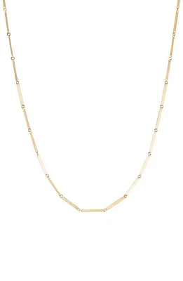 Lana Laser Rectangular Chain Necklace in Yellow Gold at Nordstrom, Size 18