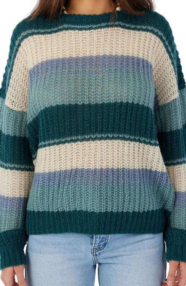 O'Neill Lake View Stripe Sweater Multi Colored at Nordstrom,