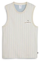 PUMA Basketball Nostalgia Pinstripe Tank Alpine Snow at Nordstrom,