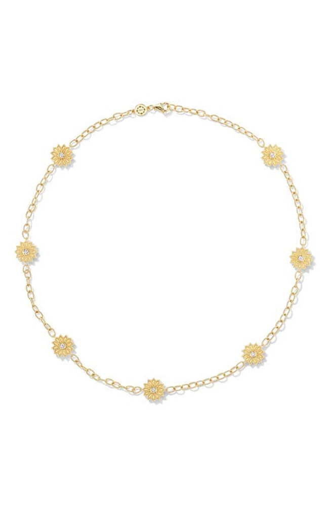 Orly Marcel Sacred Flower Station Bracelet in Gold at Nordstrom