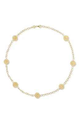 Orly Marcel Sacred Flower Station Bracelet in Gold at Nordstrom