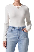 Citizens of Humanity Bina Rib Crewneck Sweater at Nordstrom,