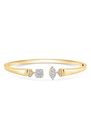 Sara Weinstock Unity Reverie Marquise & Cushion Diamond Bangle Cuff in Yellow Gold at Nordstrom