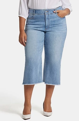 NYDJ Major High Waist Wide Leg Capri Jeans Corfu at Nordstrom,