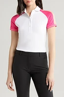 J. Lindeberg Perinne Polo Fuchsia Purple at Nordstrom,