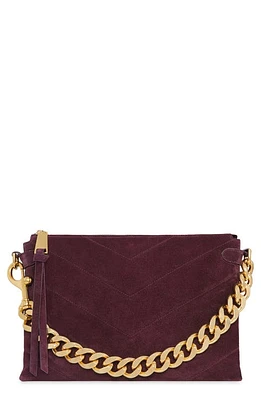 Rebecca Minkoff Edie Maxi Crossbody Bag in Garnet at Nordstrom