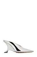 Bottega Veneta Rocket Wedge Mule Silver at Nordstrom,