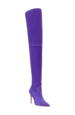 Stuart Weitzman Ultrastuart 100 Stretch Pointed Toe Over the Knee Boot Dusk at Nordstrom,