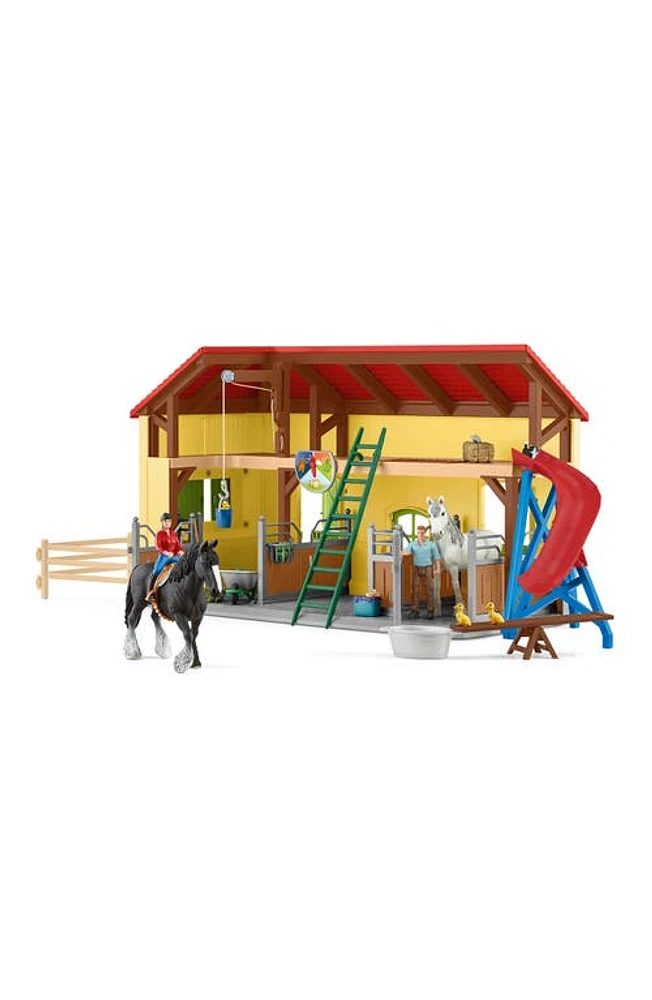 Schleich Farm World Horse Stable Playset in Multi at Nordstrom