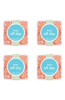 sugarfina Rosé All Day Bear Set of 4 Candy Cubes in Blue at Nordstrom