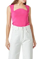 Endless Rose Sculpted Neck Knit Tank at Nordstrom,