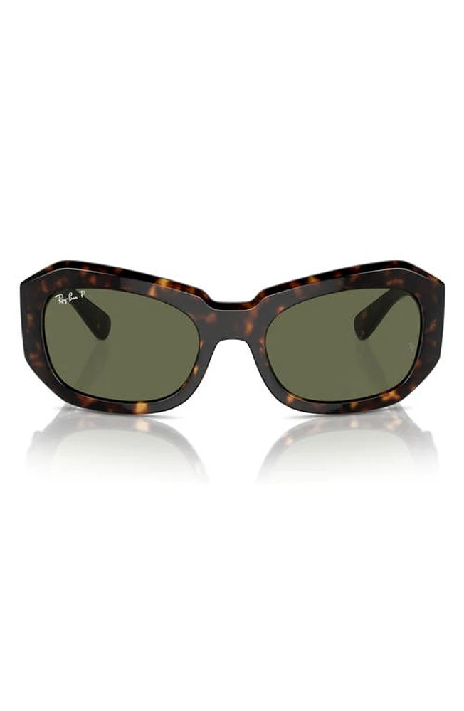 Ray-Ban Pillow Beate 56mm Sunglasses in Havana at Nordstrom