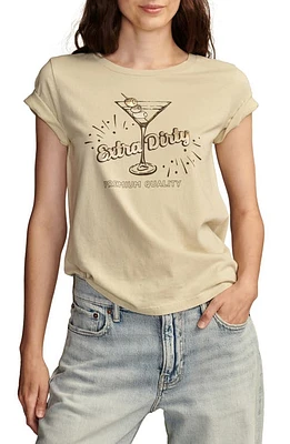 Lucky Brand Extra Dry Cotton Graphic T-Shirt in Alfalfa at Nordstrom, Size X-Small