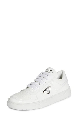 Prada Downtown Logo Low Top Sneaker White at Nordstrom,