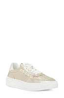 Stuart Weitzman Courtside Pearl Sneaker Light Gold at Nordstrom,