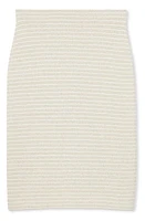 St. John Collection Stripe Metallic Tweed Pencil Skirt at Nordstrom,