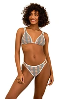 Dippin Daisys Cyrus Double Strap Bikini Bottom Cola at Nordstrom,