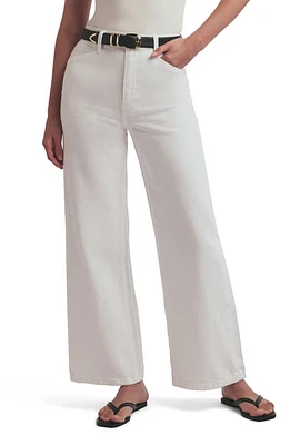 Favorite Daughter The Mischa Wide Leg Jeans Leche at Nordstrom,