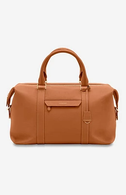 MAISON de SABRÉ Leather Duffle Bag in Pecan Brown at Nordstrom