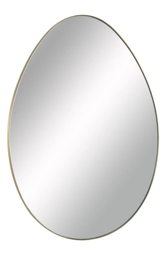 Renwil Ova Mirror in Antique Brushed Brass at Nordstrom