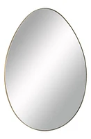 Renwil Ova Mirror in Antique Brushed Brass at Nordstrom