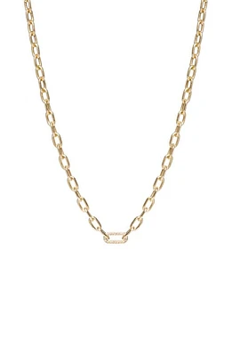 Zoë Chicco Heavy Metal Chain Necklace in 14K Yellow Gold at Nordstrom, Size 16