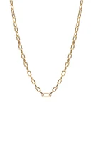 Zoë Chicco Heavy Metal Chain Necklace in 14K Yellow Gold at Nordstrom, Size 16