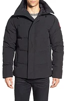 Canada Goose 'MacMillan' Slim Fit Hooded Parka in Black at Nordstrom, Size X-Large