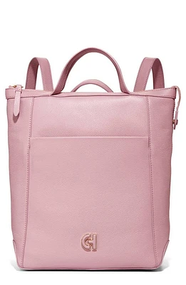 Cole Haan Grand Ambition Small Leather Convertible Backpack in Mauve Shadows at Nordstrom