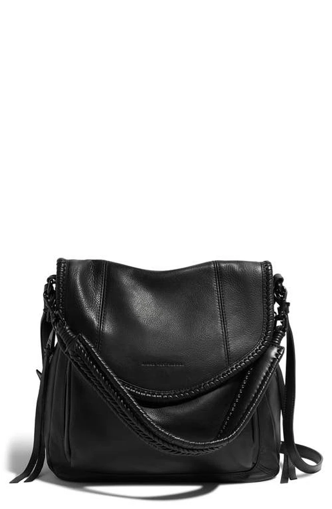 Aimee Kestenberg All for Love Convertible Leather Shoulder Bag in Black W Black at Nordstrom