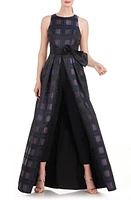 Kay Unger Arabella Maxi Romper Night Blue at Nordstrom,