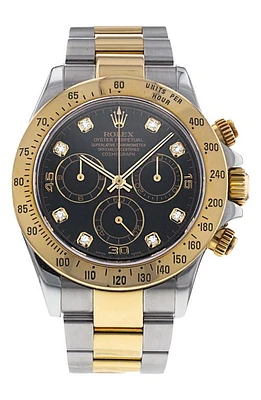 Watchfinder & Co. Rolex Preowned Daytona Oyster Perpetual Bracelet Watch in Steel/Yellow Gold at Nordstrom