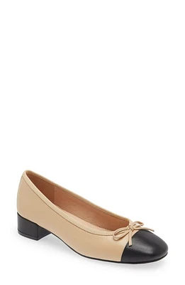 Jeffrey Campbell Dancerie Cap Toe Pump Black at Nordstrom,