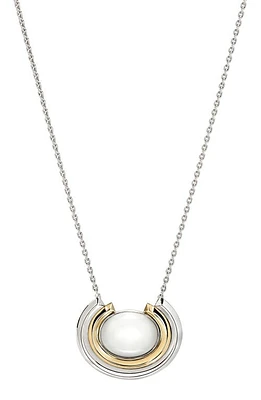 Cast The Edge Pendant Necklace in Silver at Nordstrom, Size 18