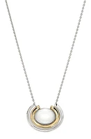 Cast The Edge Pendant Necklace in Silver at Nordstrom, Size 18