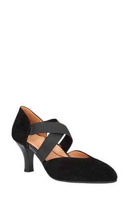 L'Amour des Pieds Bishar Crisscross Pump Black at Nordstrom,