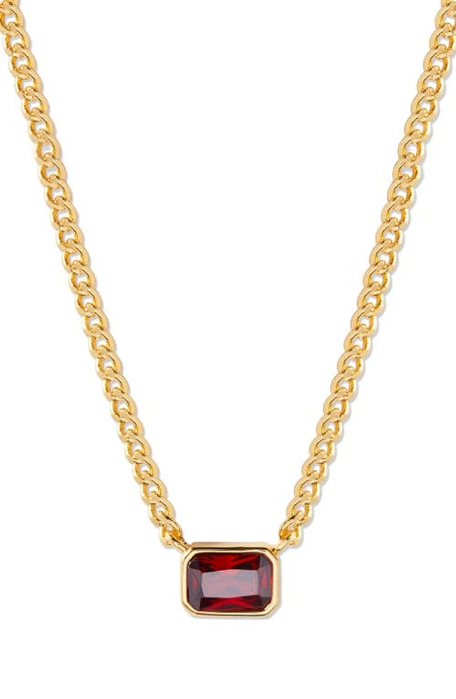 Brook and York Jane Birthstone Pendant Necklace in Gold