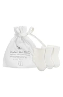 Under the Nile 6-Pack Stretch Organic Egyptian Cotton Socks in White at Nordstrom