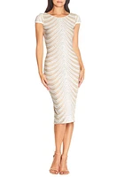 Dress the Population Marcella Sequin Stripe Cocktail Sheath at Nordstrom,