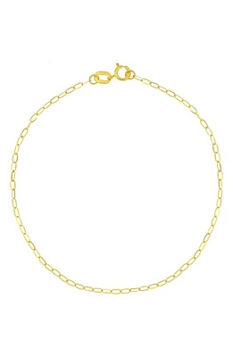 Bony Levy 14K Gold Oval Link Bracelet in 14K Yellow Gold at Nordstrom