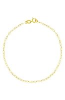 Bony Levy 14K Gold Oval Link Bracelet in 14K Yellow Gold at Nordstrom