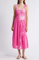 NIKKI LUND Kai Smocked Sleeveless Maxi Dress at Nordstrom,