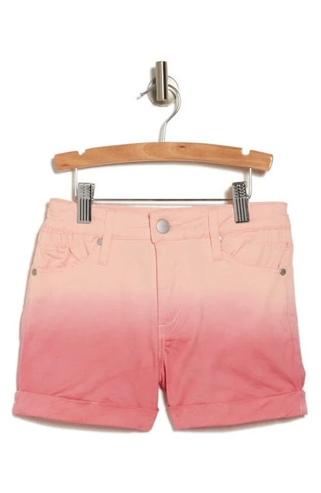 Joe's Kids' Celine Ombré Denim Shorts in Pink at Nordstrom, Size 16