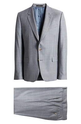 Paul Smith Tailored Fit Wool Suit Light Blue at Nordstrom, Us