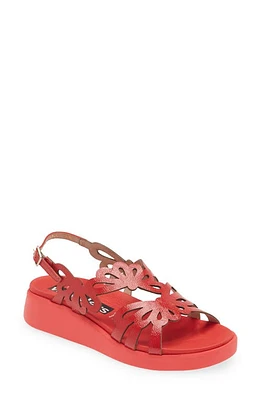 Wonders Platform Slingback Sandal Lack at Nordstrom,